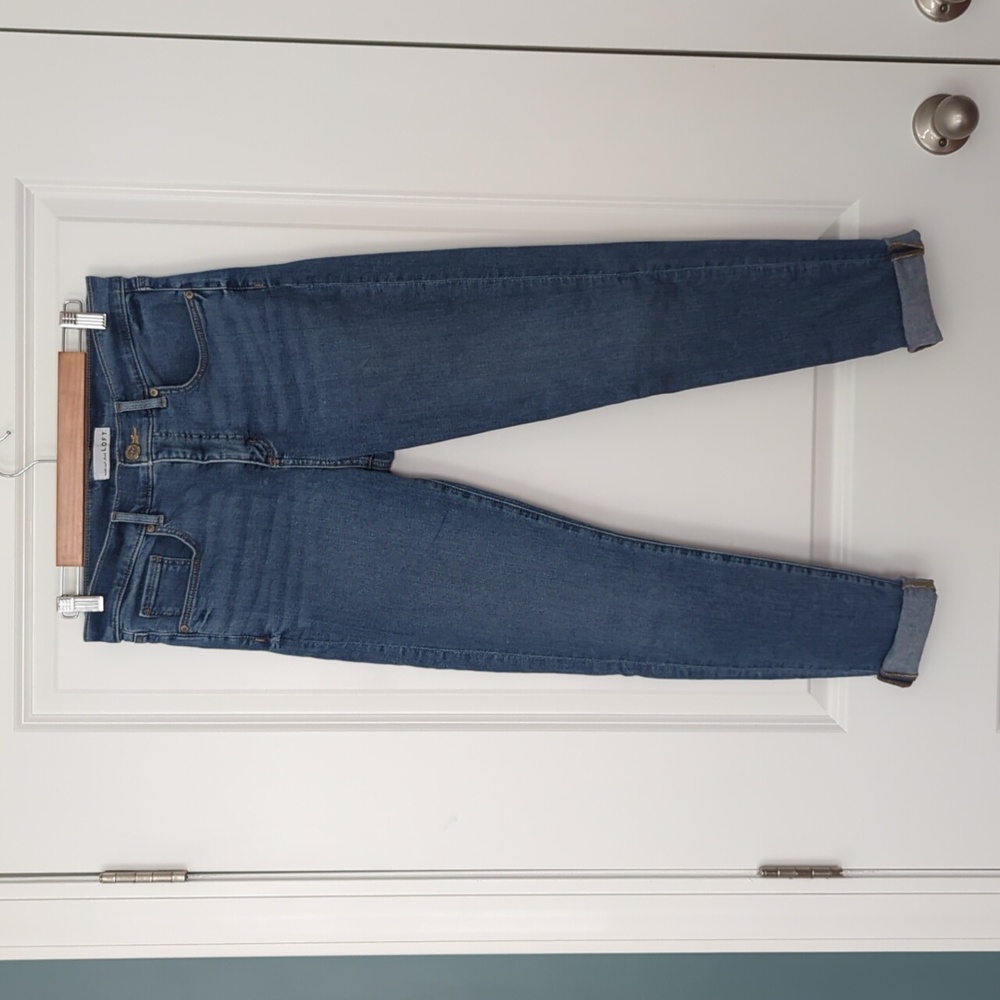 Loft Slim Fit Stretch Hi Rise Denim Jeans size 29